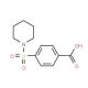 4-(Piperidine-1-sulfonyl)-benzoic acid (CAS 10252-83-2) - chemical structure image