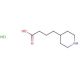 4-Piperidine butyric acid hydrochloride (CAS 84512-08-3) - chemical structure image