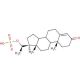 4-Pregnen-17α,20β-diol-3-one-20-sulfate (CAS 138949-80-1) - chemical structure image