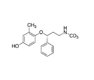 4&prime;-Hydroxy Atomoxetine-d3 - chemical structure image