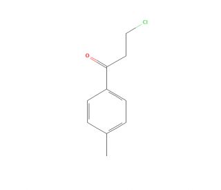 4&prime;-Methyl-3-chloropropiophenone (CAS 22422-21-5) - chemical structure image
