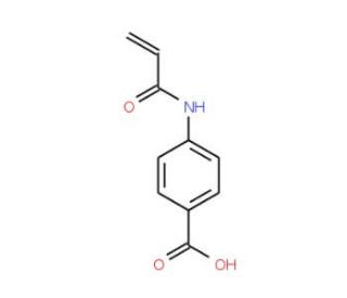 4-(prop-2-enamido)benzoic acid - chemical structure image