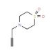 4-(Prop-2-yn-1-yl)thiomorpholine 1,1-dioxide (CAS 10442-03-2) - chemical structure image