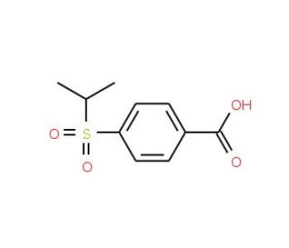 4-(propane-2-sulfonyl)benzoic acid (CAS 20884-61-1) - chemical structure image