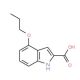 4-Propoxy-1H-indole-2-carboxylic acid - chemical structure image