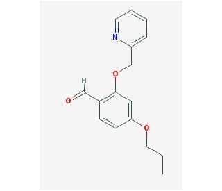 4-propoxy-2-(pyridin-2-ylmethoxy)benzaldehyde - chemical structure image