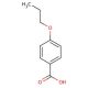 4-Propoxybenzoic acid (CAS 5438-19-7) - chemical structure image