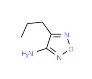 4-propyl-1,2,5-oxadiazol-3-amine - chemical structure image