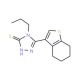 4-Propyl-5-(4,5,6,7-tetrahydro-1-benzothien-3-yl)-4H-1,2,4-triazole-3-thiol - chemical structure image