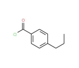 4-Propylbenzoyl chloride (CAS 52710-27-7) - chemical structure image