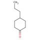 4-Propylcyclohexanone (CAS 40649-36-3) - chemical structure image