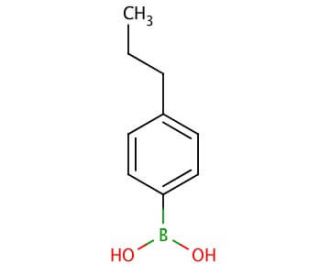 4-Propylphenylboronic acid (CAS 134150-01-9) - chemical structure image