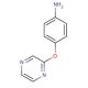4-(pyrazin-2-yloxy)aniline - chemical structure image