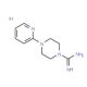 4-(Pyridin-2-yl)piperazine-1-carboximidamide hydroiodide (CAS 849776-32-5) - chemical structure image