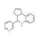4-Pyridin-3-yl-3a,4,5,9b-tetrahydro-3H-cyclopenta[c]quinoline - chemical structure image