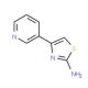 4-Pyridin-3-yl-thiazol-2-ylamine (CAS 30235-27-9) - chemical structure image