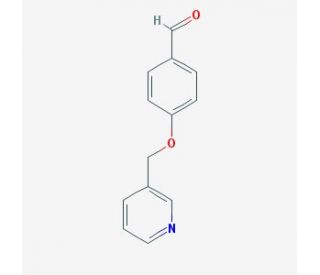 4-(pyridin-3-ylmethoxy)benzaldehyde (CAS 118001-72-2) - chemical structure image
