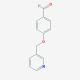 4-(pyridin-3-ylmethoxy)benzaldehyde (CAS 118001-72-2) - chemical structure image
