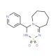 4-pyridin-4-yl-3,4,7,8,9,10-hexahydro-6H-[1,2,4,6]thiatriazino[4,3-a]azepine 2,2-dioxide - chemical structure image
