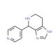 4-Pyridin-4-yl-4,5,6,7-tetrahydro-3H-imidazo-[4,5-c]pyridine (CAS 7271-08-1) - chemical structure image