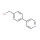 (4-Pyridin-4-ylphenyl)methanol (CAS 217192-22-8) - chemical structure image