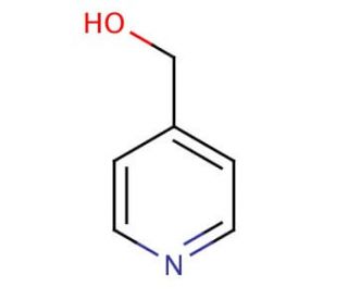 4-Pyridinemethanol (CAS 586-95-8) - chemical structure image
