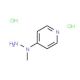 (4-Pyridyl)methylhydrazine dihydrochloride - chemical structure image