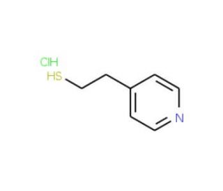 4-Pyridylethylmercaptan, Hydrochloride (CAS 6298-11-9) - chemical structure image