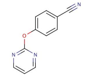 4-(pyrimidin-2-yloxy)benzonitrile - chemical structure image