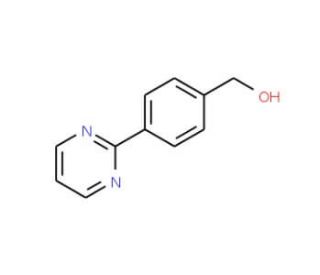 (4-Pyrimidin-2-ylphenyl)methanol (CAS 100806-78-8) - chemical structure image