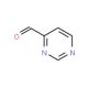 4-Pyrimidinecarboxaldehyde (CAS 2435-50-9) - chemical structure image