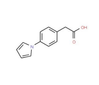 (4-Pyrrol-1-yl-phenyl)-acetic acid (CAS 22048-71-1) - chemical structure image