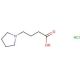 4-(pyrrolidin-1-yl)butanoic acid hydrochloride - chemical structure image