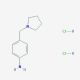 4-(pyrrolidin-1-ylmethyl)aniline dihydrochloride - chemical structure image