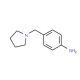 4-Pyrrolidin-1-ylmethyl-phenylamine (CAS 142335-64-6) - chemical structure image
