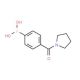 4-(Pyrrolidine-1-carbonyl)phenylboronic acid (CAS 389621-81-2) - chemical structure image