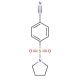 4-(pyrrolidine-1-sulfonyl)benzonitrile - chemical structure image