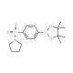 4-(Pyrrolidinylsulfonyl)phenylboronic acid, pinacol ester (CAS 928657-21-0) - chemical structure image