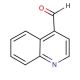 4-Quinolinecarboxaldehyde (CAS 4363-93-3) - chemical structure image