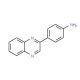 4-Quinoxalin-2-yl-phenylamine - chemical structure image