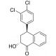 4-(S)-1-Des(methylamine)-1-oxo-2-(R,S)-hydroxy Sertraline (CAS 124345-10-4) - chemical structure image