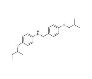 4-(sec-Butoxy)-N-(4-isobutoxybenzyl)aniline - chemical structure image