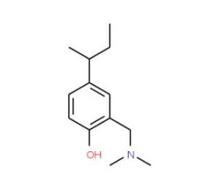 4-(sec-Butyl)-2-[(dimethylamino)methyl]benzenol - chemical structure image