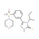 4-sec-Butyl-5-[3-(morpholine-4-sulfonyl)-phenyl]-4H-[1,2,4]triazole-3-thiol - chemical structure image