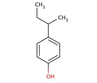 4-sec-Butylphenol (CAS 99-71-8) - chemical structure image