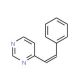 4-(Styryl)pyrimidine - chemical structure image