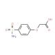 (4-Sulfamoyl-phenoxy)-acetic acid - chemical structure image