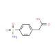 (4-Sulfamoyl-phenyl)-acetic acid - chemical structure image