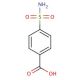 4-Sulfamoylbenzoic acid (CAS 138-41-0) - chemical structure image