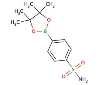 4-Sulfamoylphenylboronic Acid Pinacol Ester (CAS 214360-51-7) - chemical structure image